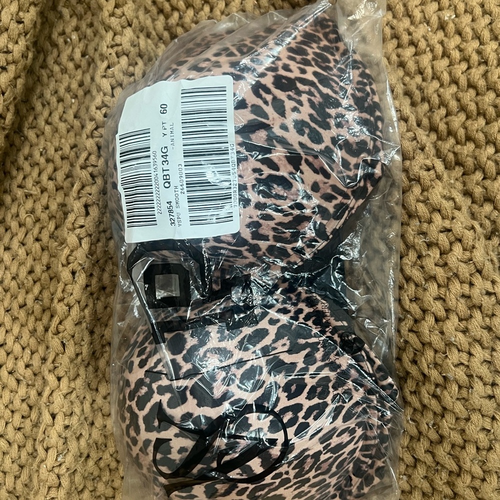 Leopard Print Bra